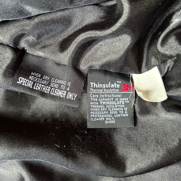 Wilsons Leather Vintage Biker Motorcycle Jacket,unisex,XS - Picture 4 of 17